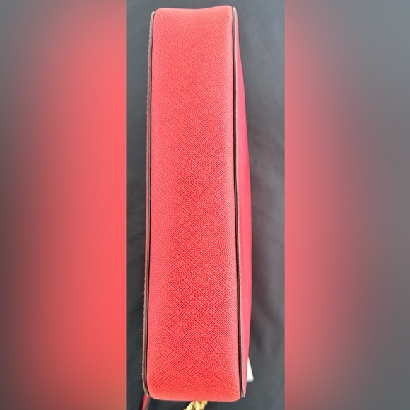 Michael Kors Jet Set Large EW Saffiano Leather Crossbody - Watermelon - Picture 8 of 12